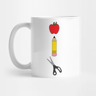 Teacher School Supplies Mug